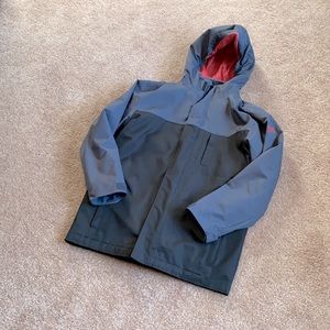 Under Armor Kids Jacket Size: Medium Blue